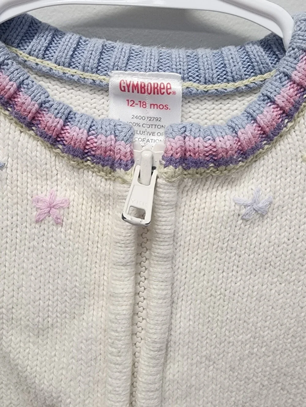 Gymboree adorable zip